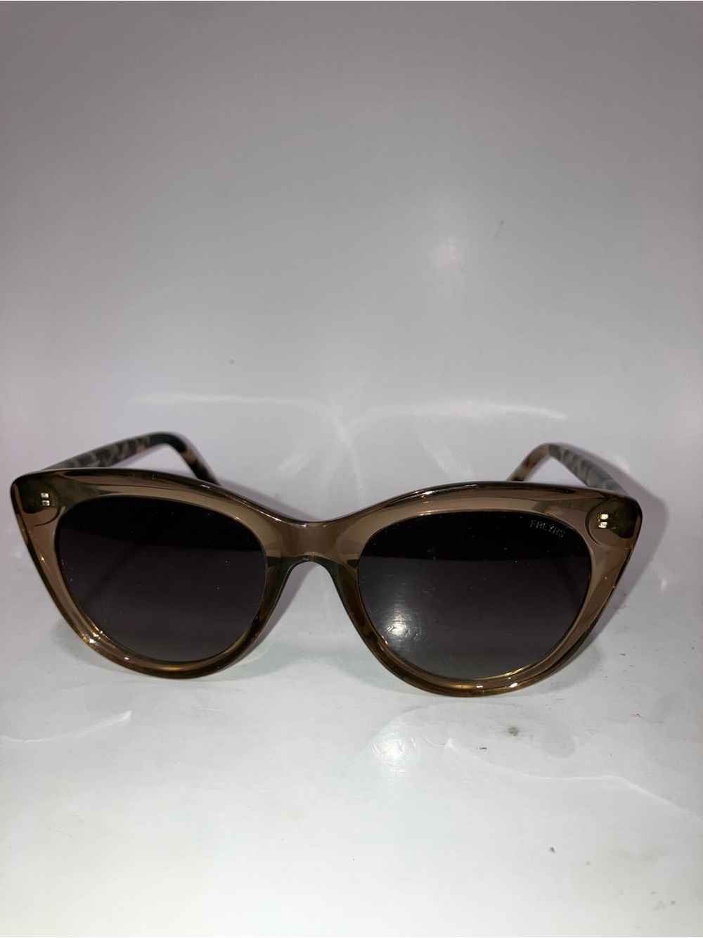 FREYRS Lily 120-3 Brown Tortoiseshell Cat Eye Sunglasses